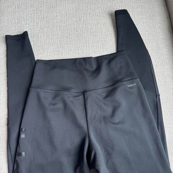 Black adidas high waisted leggings - Picture 4 of 6